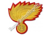 Italy Golden Bullion Blazer Hands Embroidery Cap Badges